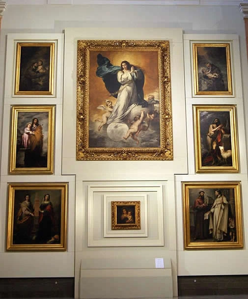 Main altarpiece of the Capuchin convent, Museum of Fine Arts of Seville
